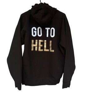 Gordon Ramsay Hell's Kitchen Hoodie Adult Large Black Pullover Go To Hell